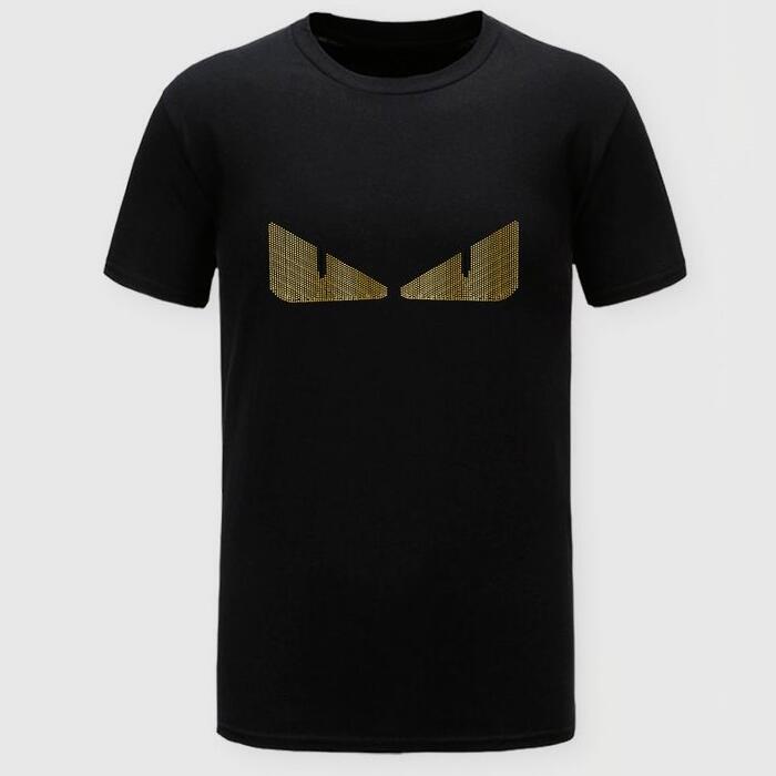 

Realfine T Shirts 5A FD Bag Bugs Eyes Cotton Jersey T-shirt For Men's Tees & Polos Size S-5XL, T-shirt fd 5a_01 black