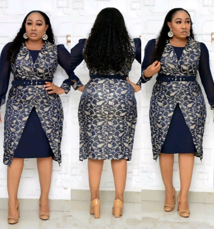 

Autumn New 2 Piece Set Women Dress Knee Length Dess Fashion Floral Print Chiffon Patchwork Elegant Dress Sets Plus Size 5XL, Black;gray