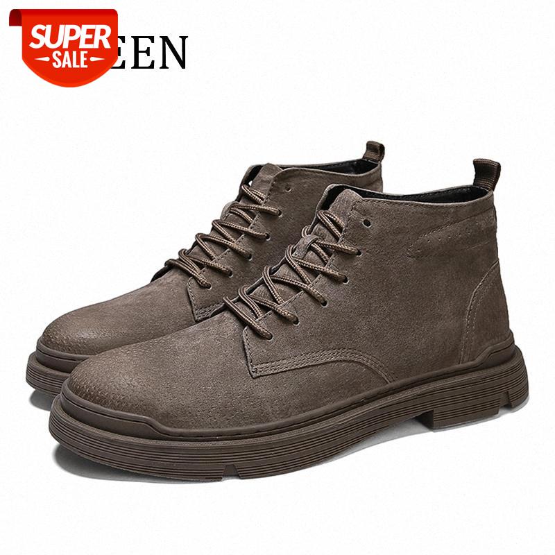 

YWEEN Men Desert Tactical Military Boots Mens Working Safty Shoes Army Combat Boots Militares Tacticos Zapatos Shoes Men #OU1S