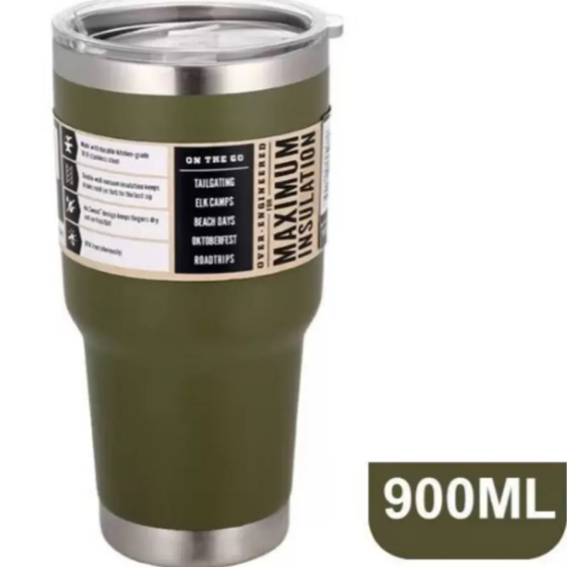 

New Stainless Steel Coffee Mug Tumbler Smart Travel Water Cups Vacuum Flask Bottle Thermocup Garrafa Caixa Termica Xu, 590ml 20oz