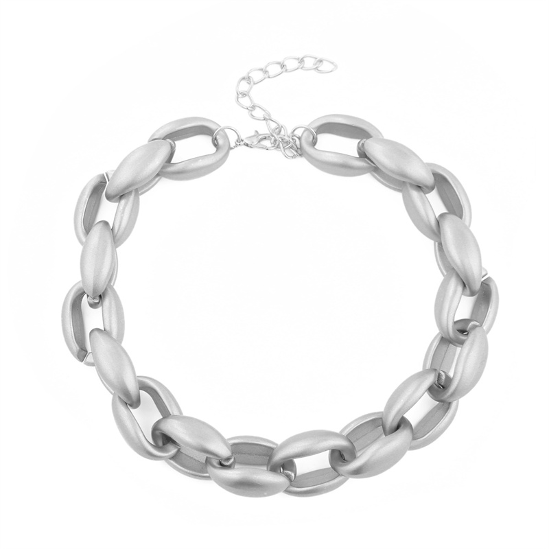 

Cuban Link Chain Necklace Choker For Men Woman Punk Heavy Chunky Necklaces Gold Silver Black Color Male colar Jewelry Gifts