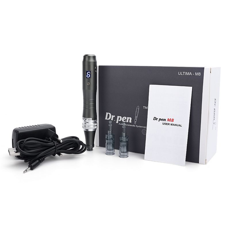 

Dr. pen Ultima M8 Wireless Professional Derma Pen Electric Skin Care Kit Micro-needle Therapy System High-quality Beauty Machine 5 sets/lot