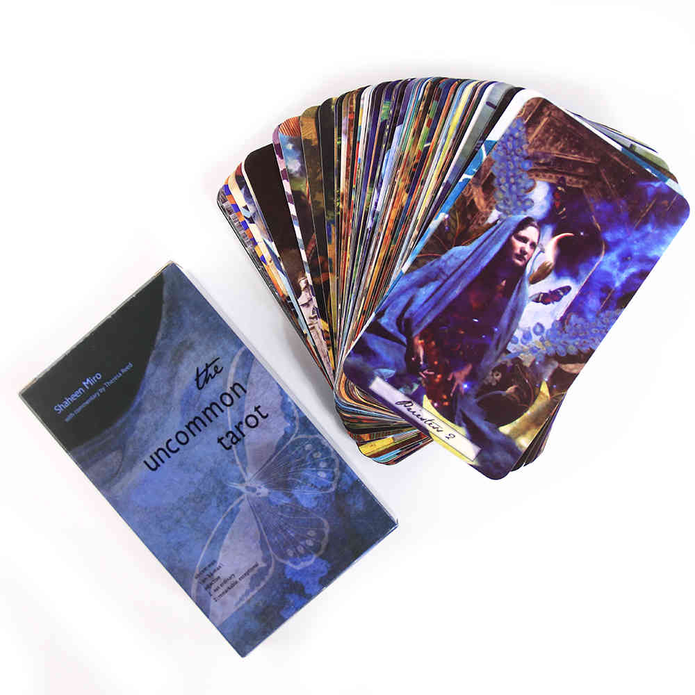 The Uncommon Tarot Cards Deck 78 New For Beginners With Guidebook Card Game Board Exquisite And saleFN3D-image-735786266
