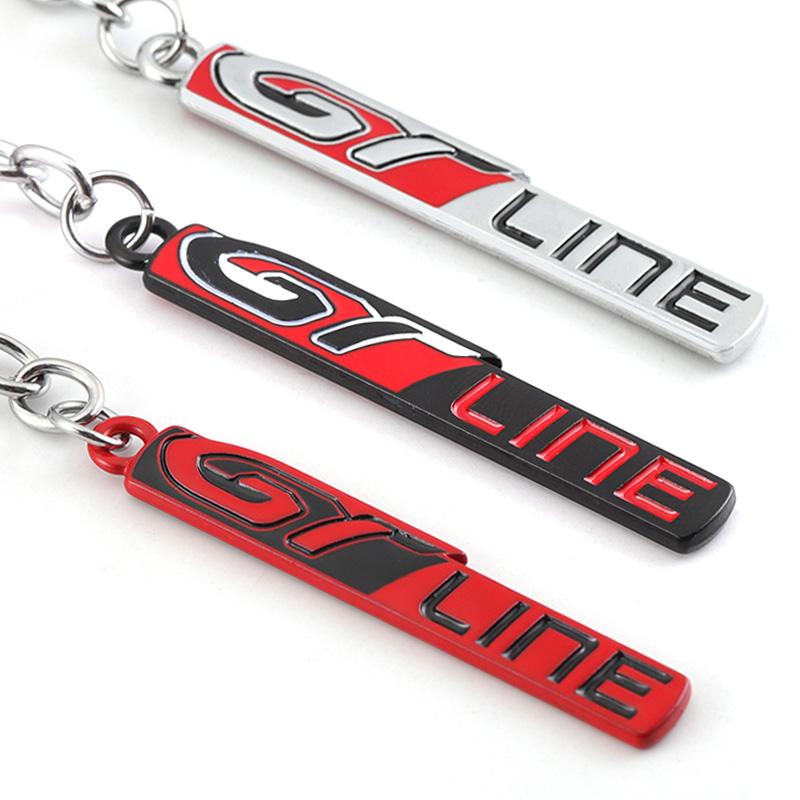 

Keychains Car GT Line Keychain For Peugeot RCZ 308 508 3008 5008 KIA Forte Optima Picanto Stinger Sorento Renault Clio Grandtour Megane