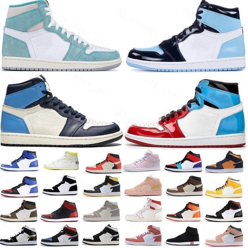 

Hot Fast Sport UNC Shoes PHANTOM Top Obsidian Fearless RED GREEN TrainerFA3C Backboard Shipping GYM TURBO 1s Sneaker 1 Prxci, Black