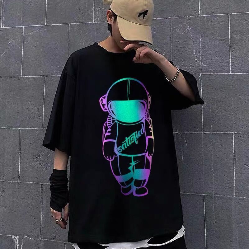

2021 New Cool Streetwear Men Oversized T-shirt Black Japan Harajuku Tshirt Funny Summer White High Street Tshirts Mjcv
