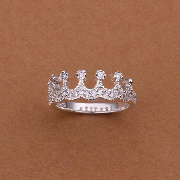 

Cluster Rings Wholesale 925 Silver Finger Free Shippng Fashion Jewelry Ring /ajbajaia KN-R254