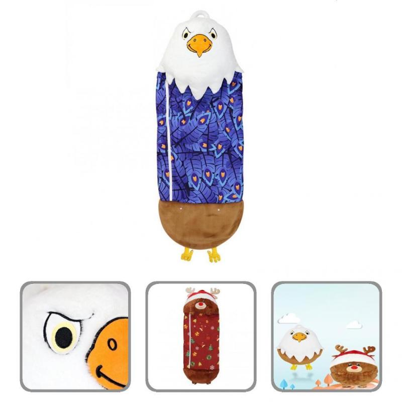 

Sleeping Bags Breathable Durable Bright-colored Children Bag PP Cotton Pillow Keep Warm For Home