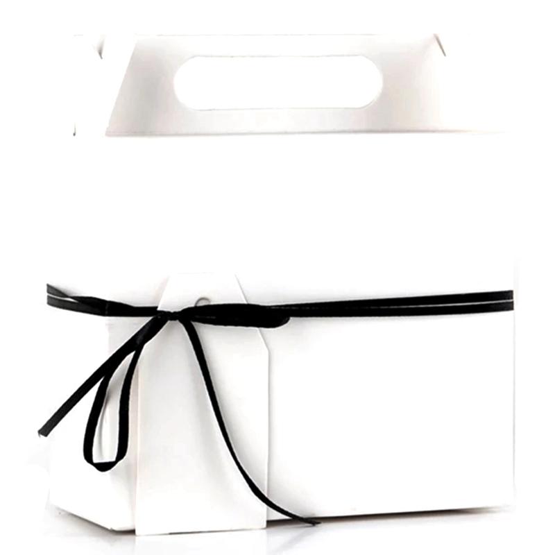 

Kraft Paper Box Large Gift Box Packaging Candy Tote Bag Wedding Party Favors Boxes Anniversary Valentine's Day