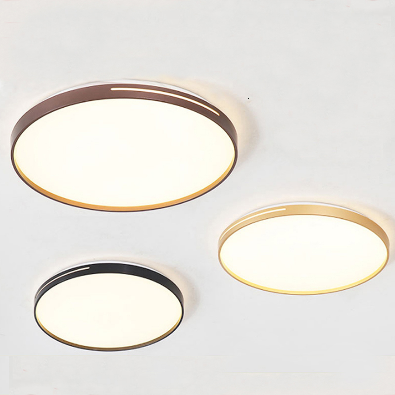 

2021 New Slim Led Ceiling Simple Modern Bedroom Circular Study Creative Home Living Room Lamp V84e