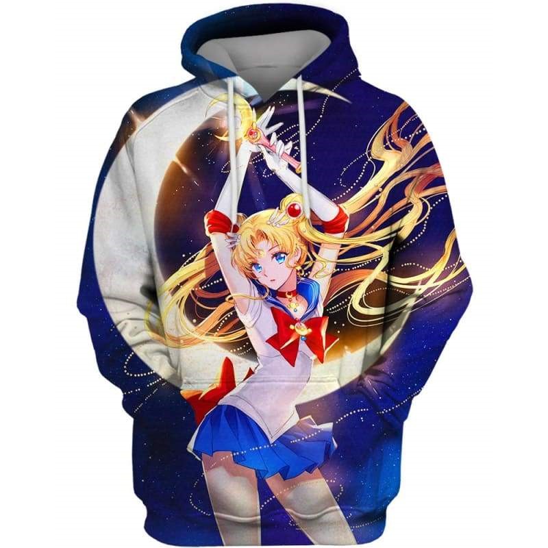 

Water ice moon pattern men is a 3D printed hoodie visual impact party top punk goth round neck high quality American sweatshirt hoodie, Black