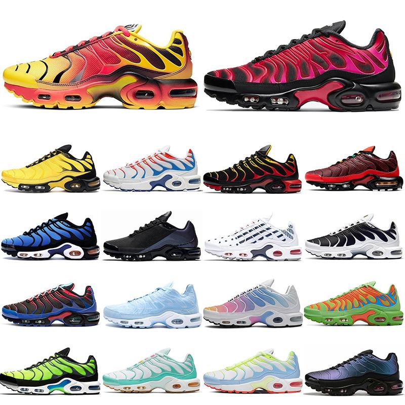 

New Fashion Se Running Shoes Tn for Men Women Glasses Triple Black White Total Crimson Hyper Blue Throwback Future Worldwide Oreo Topshop999, Fade blue hero volt