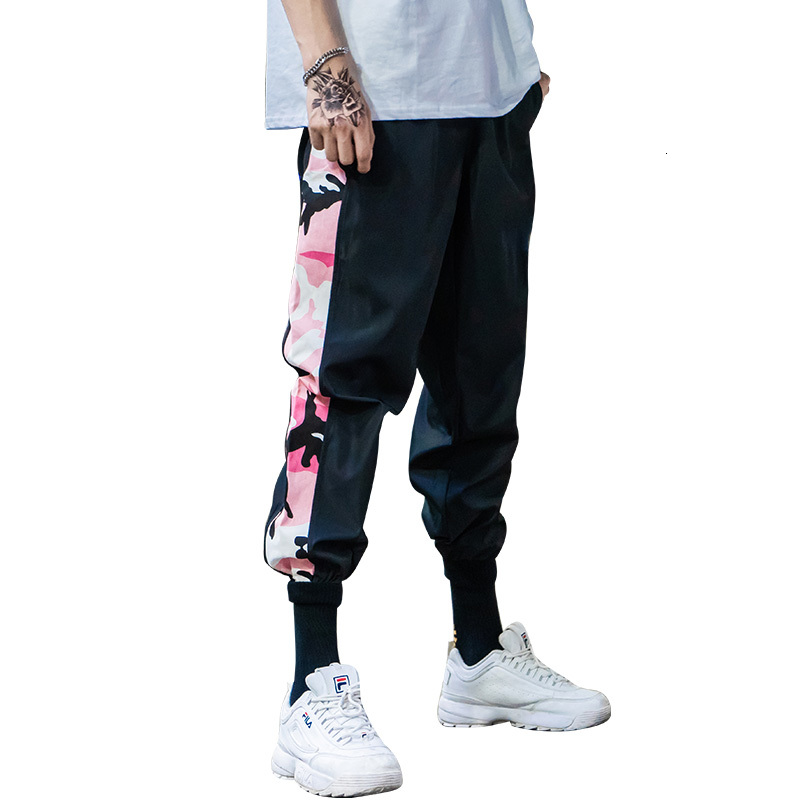 

New 2021 Multi-pocket Safari Style Fashion Men' Jogger Cargo Pants Autumn Hip Hop Streetwear Casual Elastic Trousers U42n Zqll, White