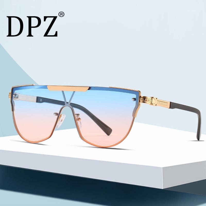 

Sunglasses Luxury Woman Retro Conjoined Piece Fashion Brand Trend Street Shooting Ocean Film Men Sunglasses1
