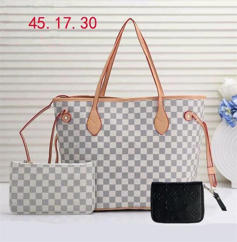 

operation lattice 3pcs set Top quality Shoulder Bags Women handbag handbag ladies Waist bags handbag lady clutch purse Fashion Bag