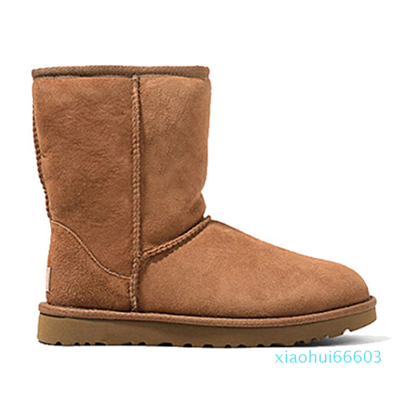 

Designer classic Boots uggly shoes bailey tall button triplet Australia womens women boot winter snow Australian fur furry bowknot x, A 9