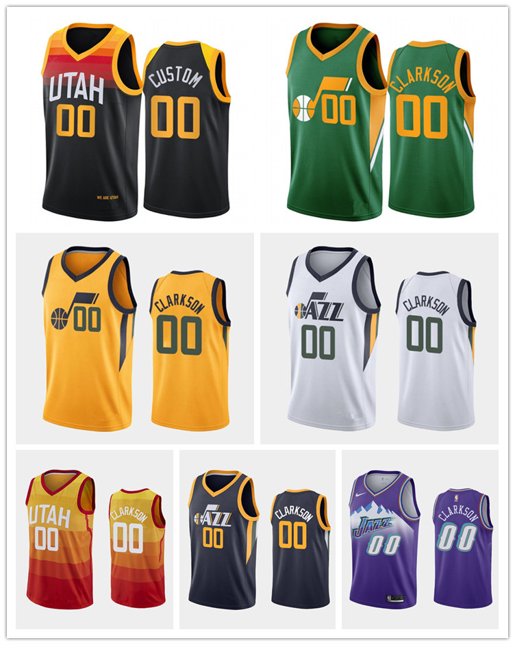 

Utah Jazz MEN clarkson 00 2020-21 City Statement Icon basketball Jersey, Black