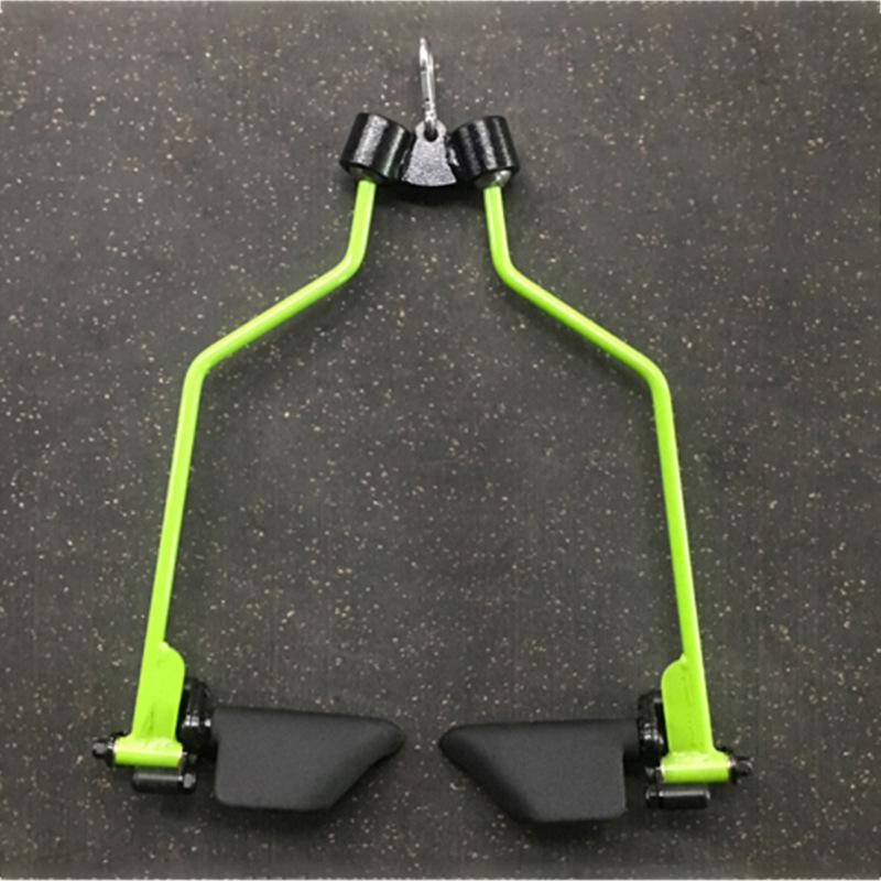 

Accessories Fitness Pro LAT Pull Down Bar DIY Pulley Cable Attachments Home Gym Rowing Handle Biceps Triceps Back Blaster T-bar V-bar