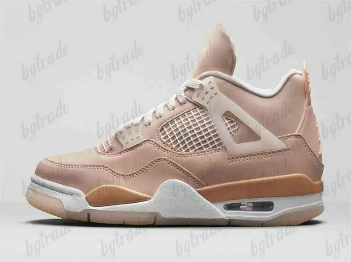 

Jumpman 4 IV Shimmer Mens Designer Basketball Shoes 4s Bronze Eclipse Orange Quartz Metallic Silver Sports Sneakers