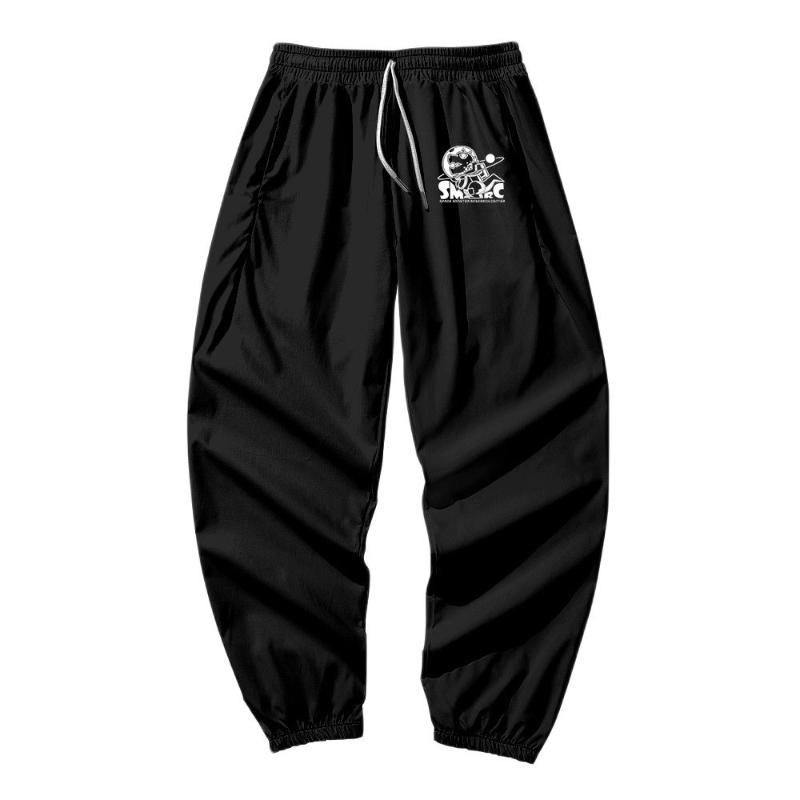 

Men's Pants Fashion Hip Hop Trousers Trendy Streetwear Casual Black Print Cargo Sweatpants