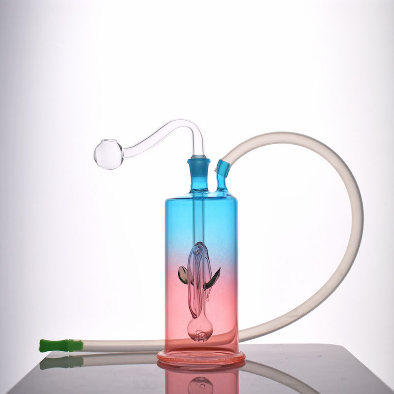 

Mini Wholesale newest colorful Unique Glass Bongs protable Dab oil Rigs bong Thick Birdcage Oil Rig Water Pipes for smoking