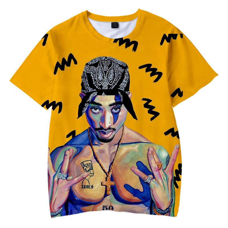 

Rapper 2Pac Makaveli Tupac Amaru Shakur 3D Print Kids T-shirt Boys/Girls Casual Tees Streetwear Hip Hop Tshirt Children Clothes, White;black