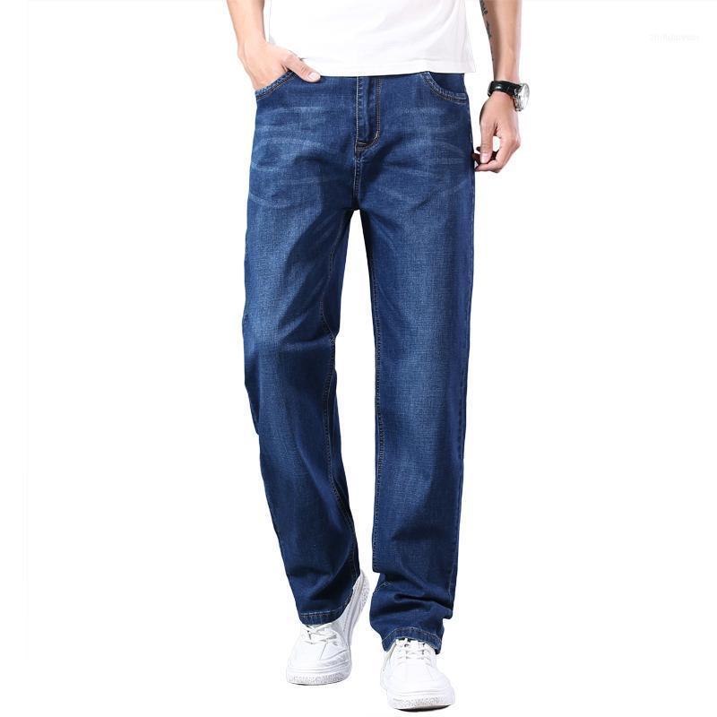 

Men's Jeans 2022 Fashion Streetwear Retro Denim Pants Hip Hop Old Male Casual Loose Plus Size1, Blue