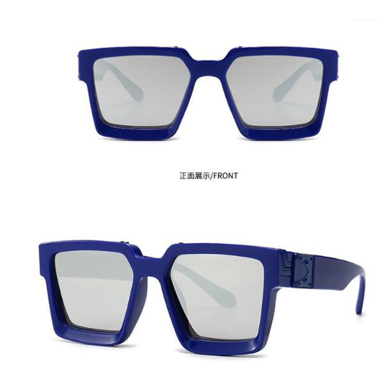 

Sunglasses Woman Blue Square Sun Protection For Ocean Tablets