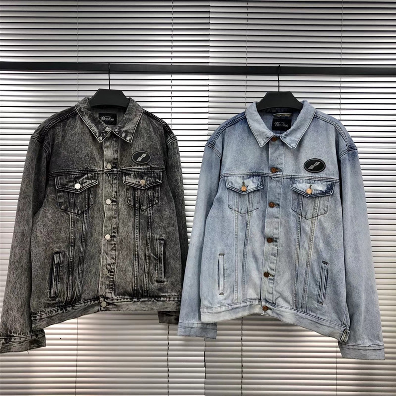 

2021 New 20ss Latest Autumn Winter Hip Hop Onesize Welldone Denim Men Women We11 Done Coat Jacket P62k