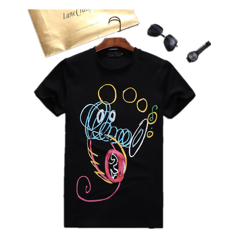 

2022 Summer fashion Mens Womens Designers T Shirts For Men s Palms Tops Luxurys Letter Embroidery Tshirts Clothing Short Angels Sleeved Tshirt Tees, White;black