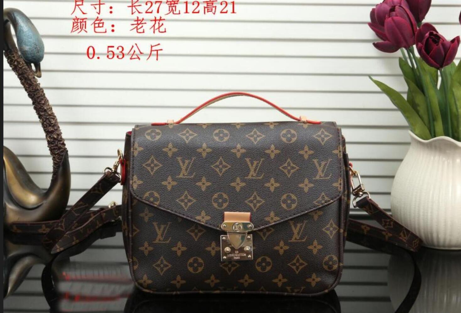 

1-4 LV LOUIS VITTON classic bags women messenger package classic shoulder bag clutch handbag leather evening bag totes, Red;black
