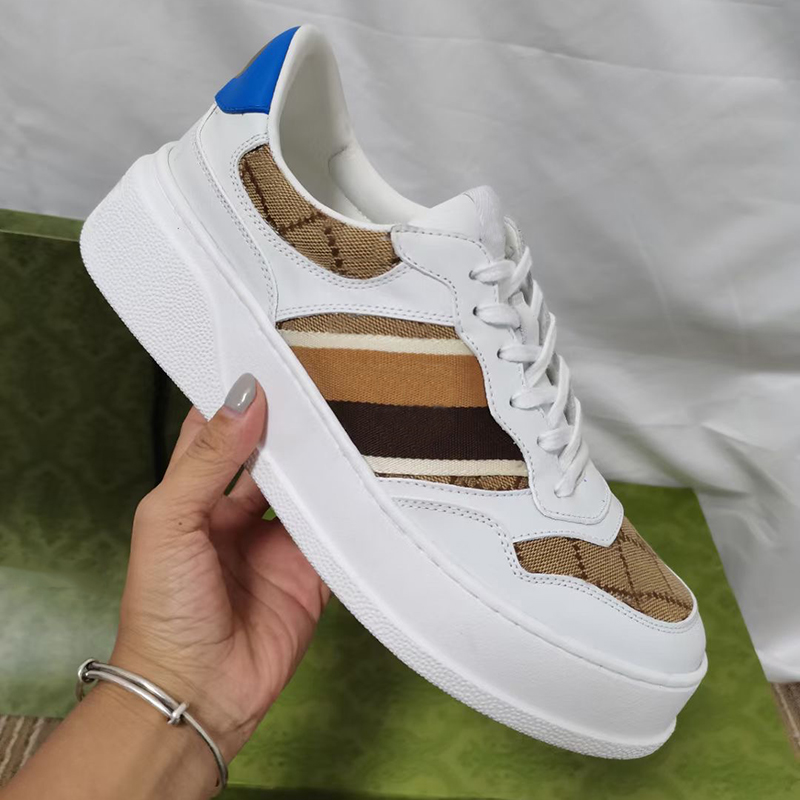 

Women's Embossed Sneaker Lace-up Closure Shoes Designer Fashion Leather Platform Lace up Sneaker Women Men Casual Shoes Genuine Leather Embroidery Classic Trainers, Sock