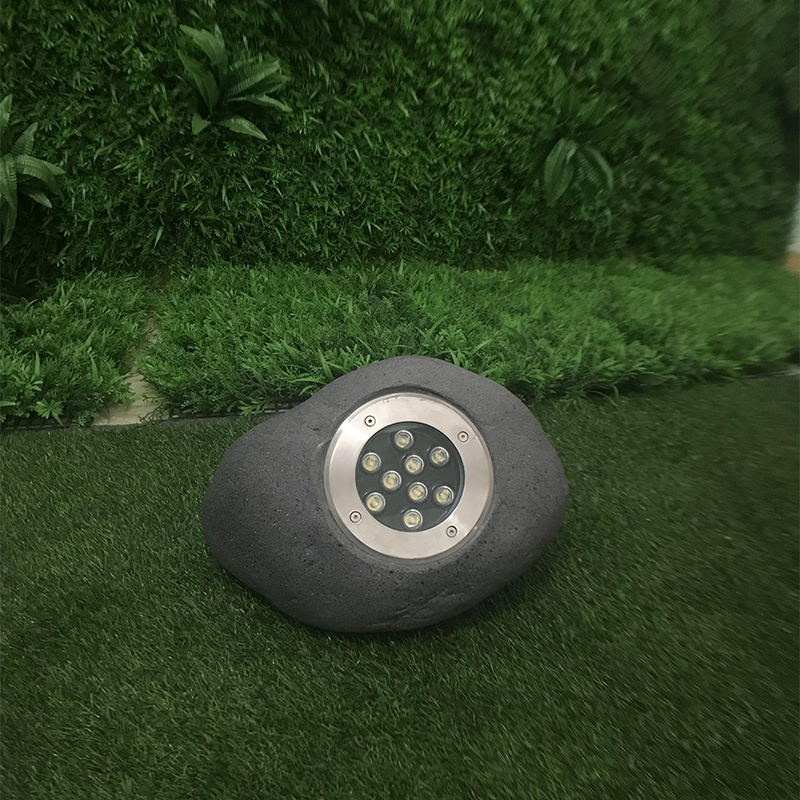 

2021 New Oval Stone Rustproof Frp Lawn Dwaterproof Water Creative Outdoor Lighting Modern Countyard Lights Villa Bahce Aydinlatma Jg81