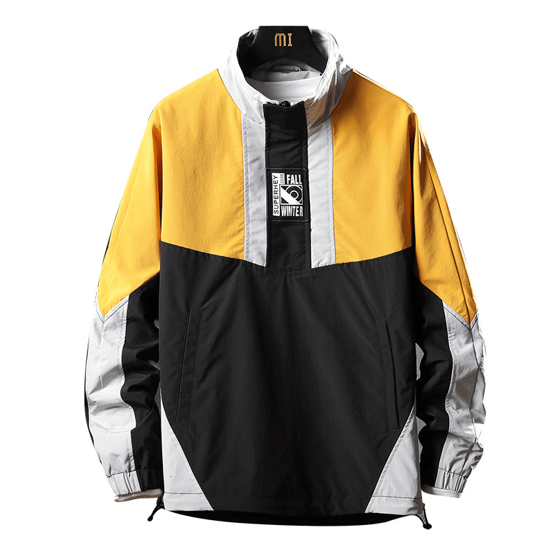 

2021 Autumn Casual Baseball Sh of the Men's Bomber New Military Jacket Top 7ki5, Red.