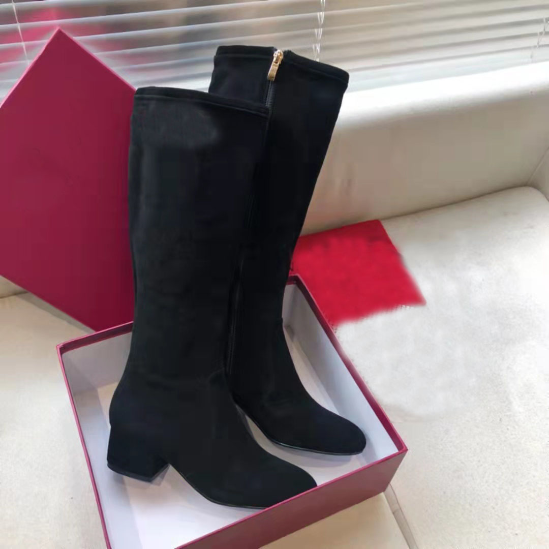 

Wholesale women's top black high and low over the knee ladies boots leather shoes sneakers 34-40