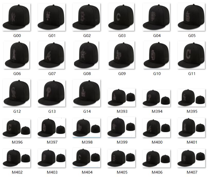 

2022 Men's Athletics Baseball Fitted Caps letter gorras for men women fashion hip hop bone brand hat summer sun casquette Snapback Hats Full Closed Cap, 29