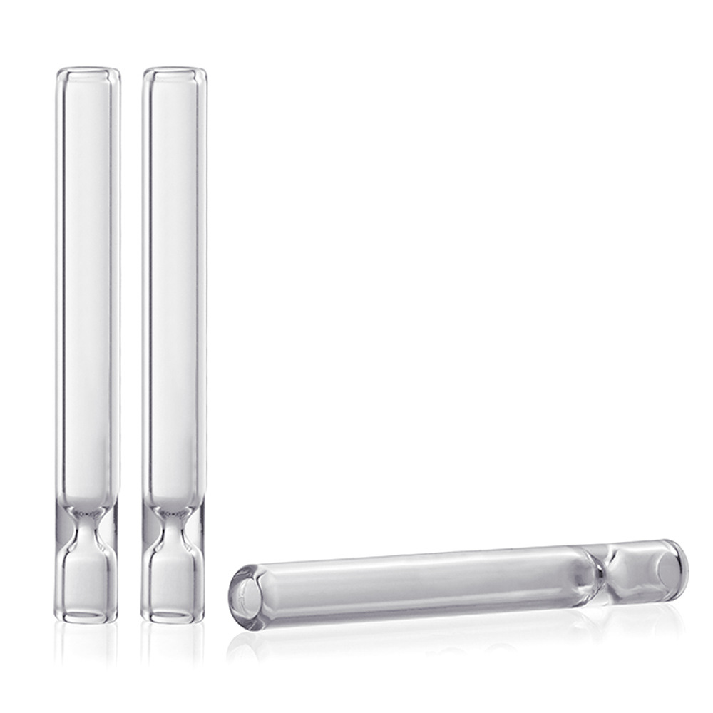 

Clear 4inch One Hitter Glass Pipe 100mm Clear Glass Tube For Smoking Tobacco Dry Herb Oil Burner Hand Pipes Hookah Accessories
