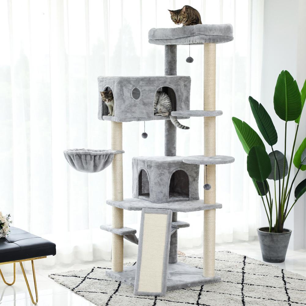 

2021 New Modern Tower Cat Fully Characterizes Sisal That Covers Scratching Deluxe Condo Posts and Large Nest of the Space 4uso