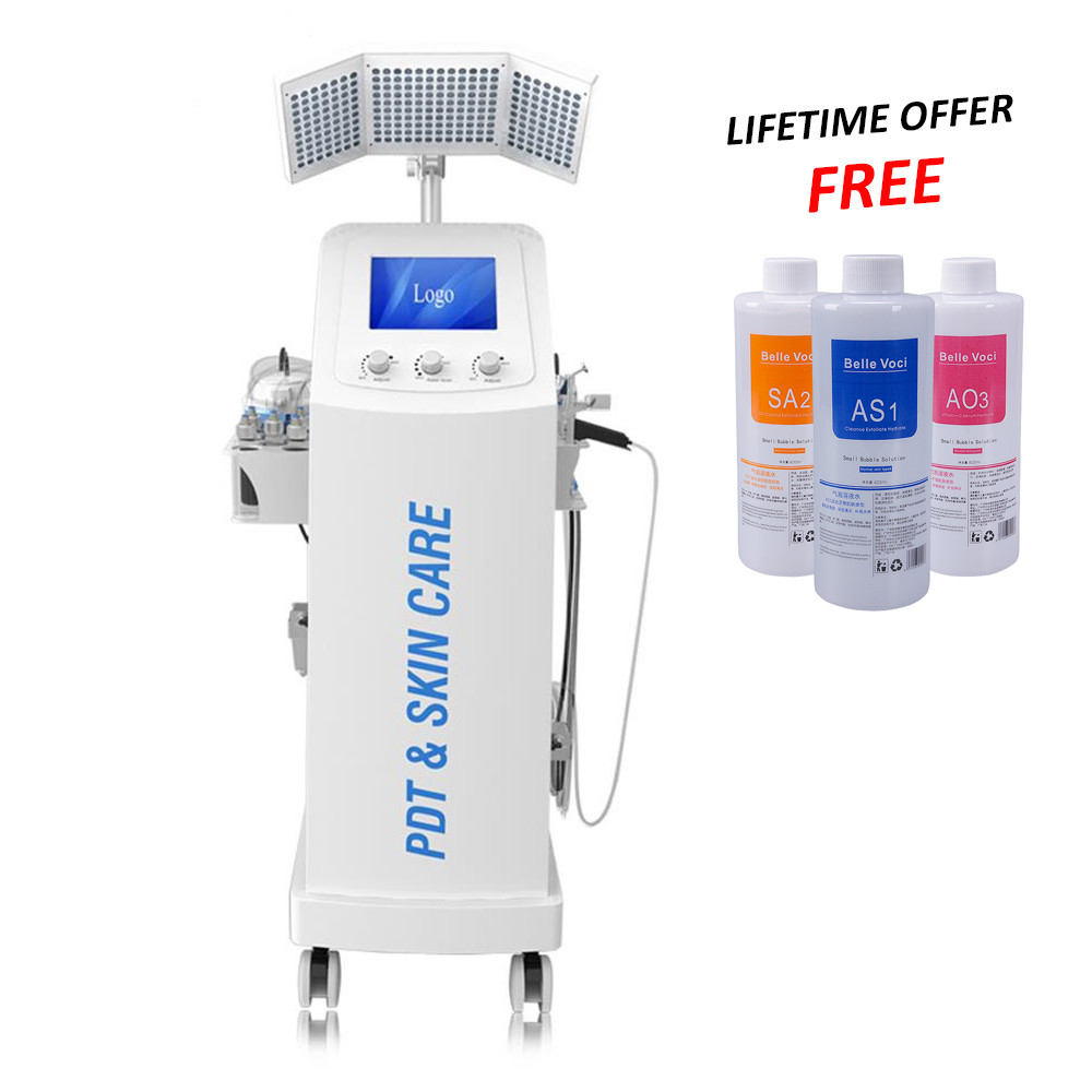 8 in 1 facial care hydra dermabrasion / microdermabrasion / diamond dermabrasion machine for skin cleaning ,with OEM/ODM service-image-655684660