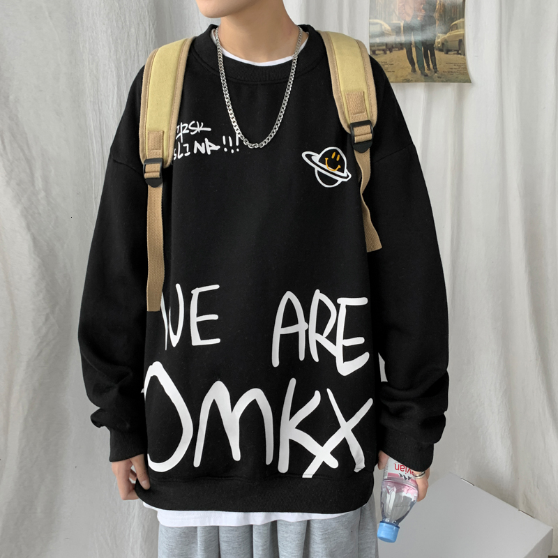 

New 2021 Men's Oversized 5xl Harajuku Hoodie Oversize for Black Man Hoody Xxxtentacion Men Sweatshirt KJWB, Grey