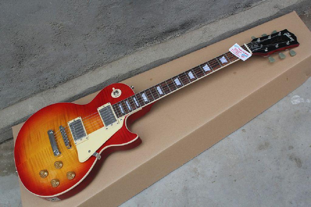 

Top Quality LP Standard Plustop Pro Heritage Cherry Sunburst electric Guitar