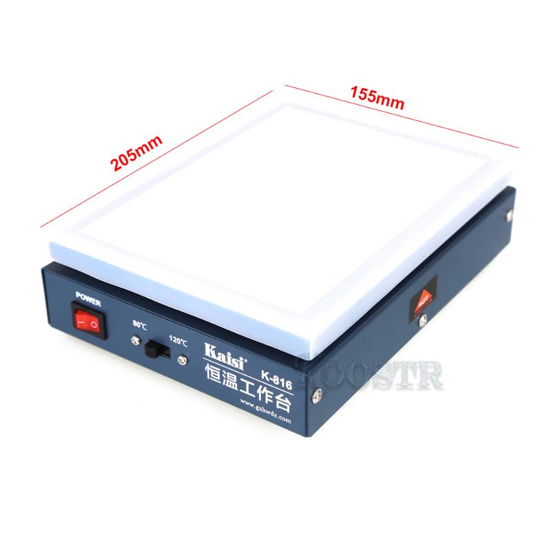 

Power Tool Sets 7 "Thermostat Preheating Station Kaisi K-816 Mobile Phone LCD Screen Open Separator Machine Circuit Board Desoldering