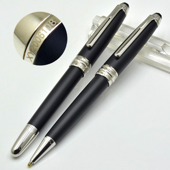 

High quality Msk-163 Matte Black Rollerball pen Ballpoint pens Writing stationery office school supplies with Series Number XY2006108, As picture shows