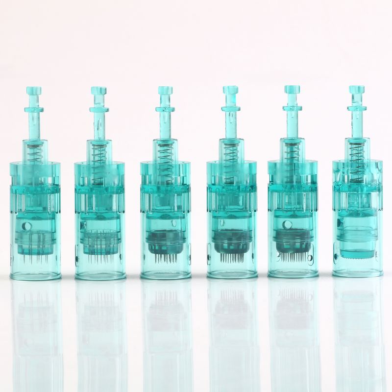 

Dr. Pen Ultima A6S DermaPen Needle Cartridges Bayonet Replacement Head Micro-needling Pen 11/16/36/42 Nano