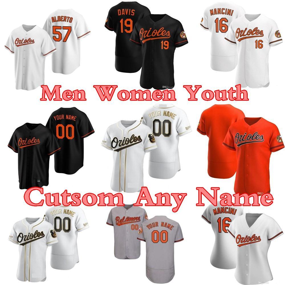 

Baltimores 2021 Trey Mancini Renato Nunez Jonathan Villar Pedro Severino Rio Ruiz Chance Sisco Orioles Men Women Youth Baseball Jersey, As pic