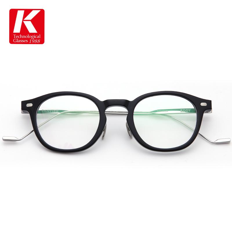 

Fashion Sunglasses Frames Acetate&Titanium Glasses Frame Women 2022 Square Prescription Eyeglasses Men Myopia Hyperopia Optical Eyewear For