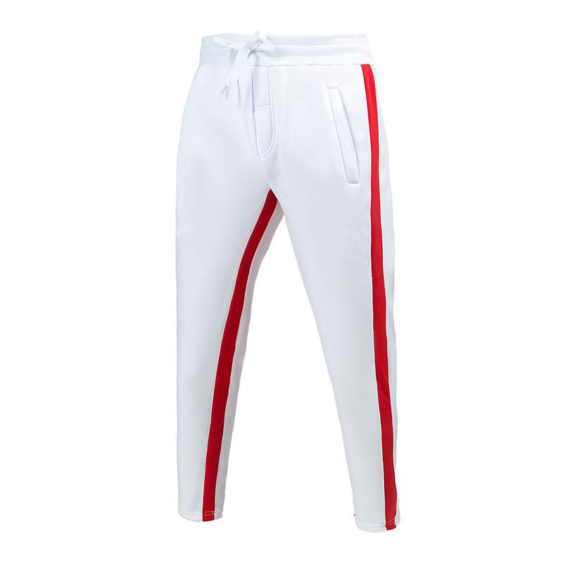 

Men' Pants Spring Autumn Sports Jogging Casual Creative Contrast Stitching Thin Quick-Drying Fitness, Dark grey