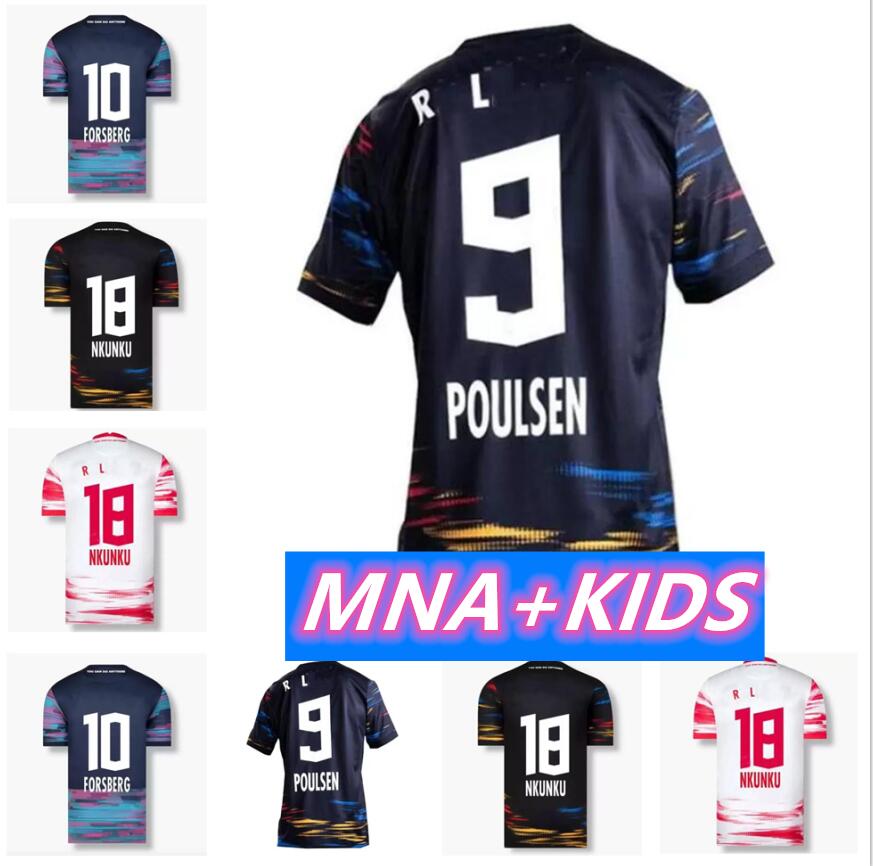 

21 22 Soccer Jerseys Andre Silva GVARDIOL LOOKMAN SABITZER SoRLOTH Camiseta HEE-CHAN Maillot FORSBERG POULSEN 2021 2022 Football Shirts Kits, Brown