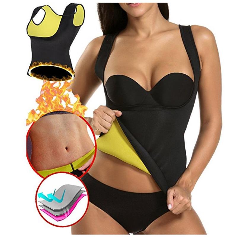 

Women' Shapers Shapewear For Women Fitness Corset Sport Body Shaper Vest Waist Trainer Workout Slimming Plus Size Top, Black