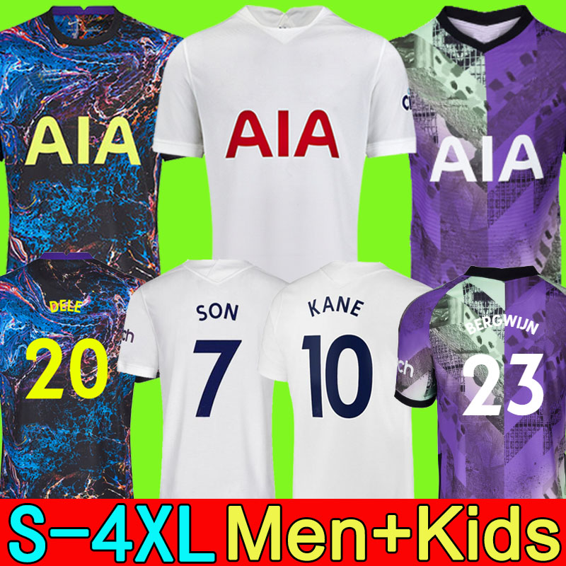 

Jerseys 21 2021 2022 men kids kit soccer football shirt tottenham, Black;yellow